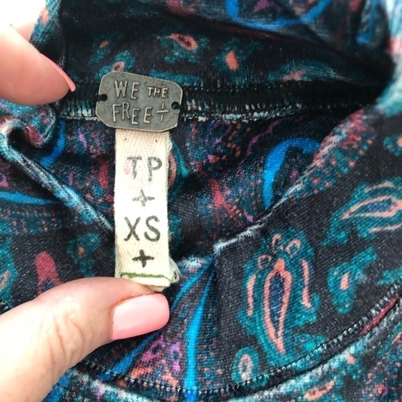 NWT Free People We The Free L’Amour Velvet Tee - Picture 9 of 16